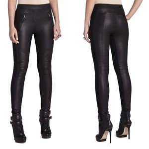 BCBF Kalin Leather Leggings. Size XS